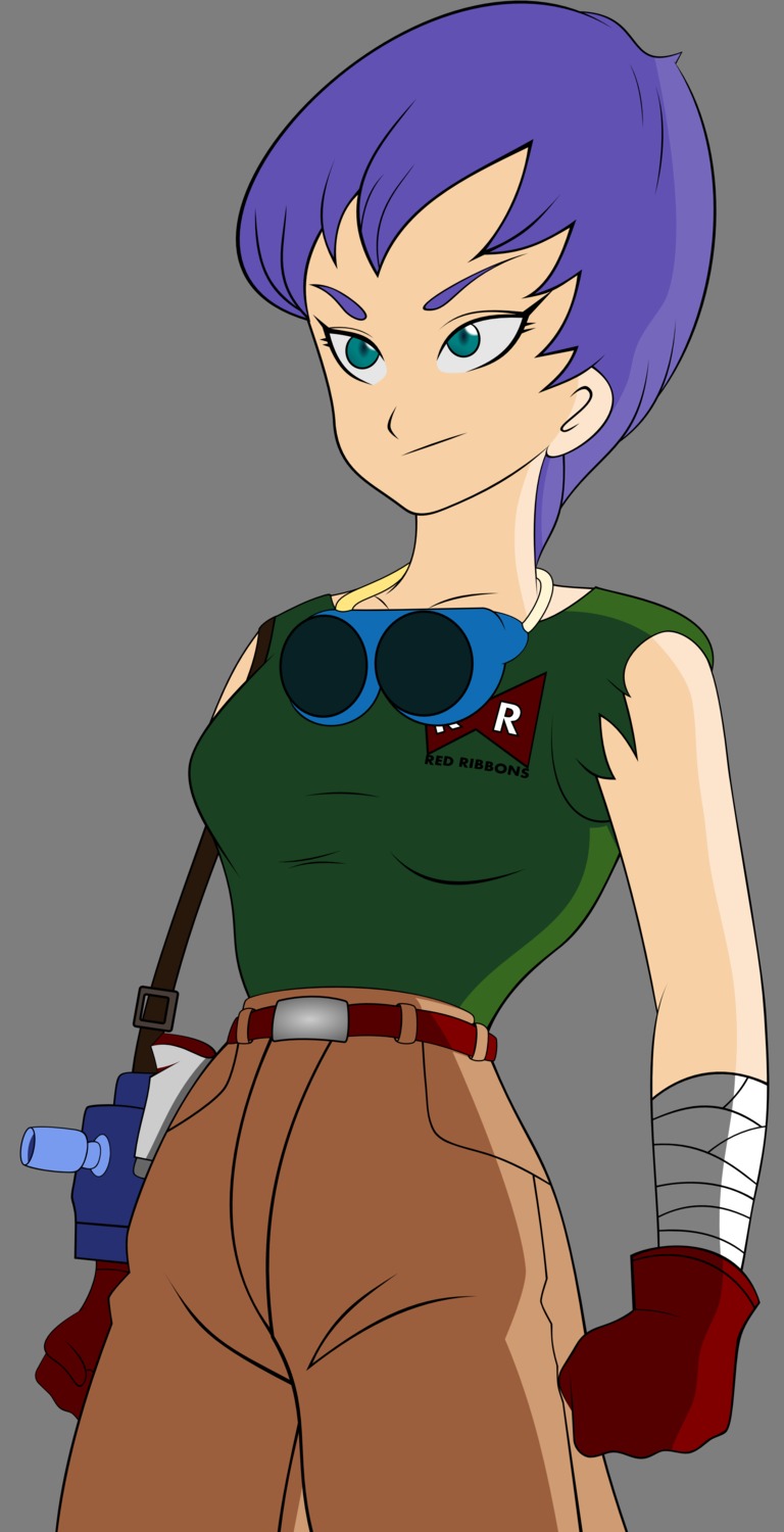 dragon ball colonel violet transparent png vector trace | #178506 ...